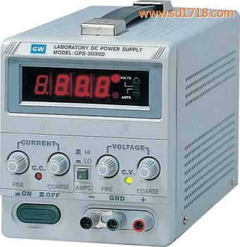 數(shù)字式單組輸出直流電源供應(yīng)器GPS-3030D