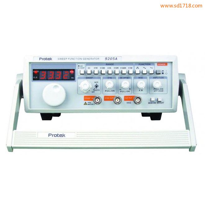 掃頻函數(shù)發(fā)生器 (3MHz)Protek 9205A